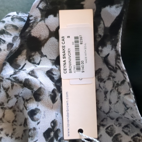 Lavender Brown Tank Top - Picture 4 of 4